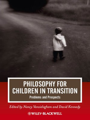 cover image of Philosophy for Children in Transition